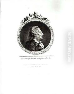 Medallion Portrait of Giacomo Casanova (1725-98) age 63 by Johann Berka