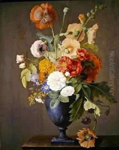 Still life with flowers by Antoine Berjon