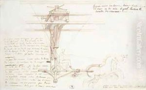 Design for the chariot of Phaeton in the opera by Lully