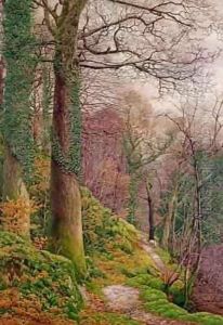 A Path in the Wood by Edward Bentley