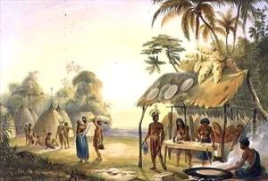 Watu Ticaba, a Wapisiana Village by Charles Bentley