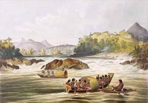 Brazilian Fort St. Gabriel on the Rio Negro by Charles Bentley