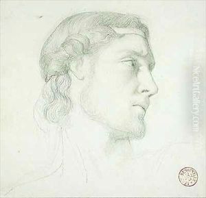 Head Study by Francois Leon Benouville
