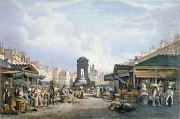 View of the Marche des Innocents - view 1