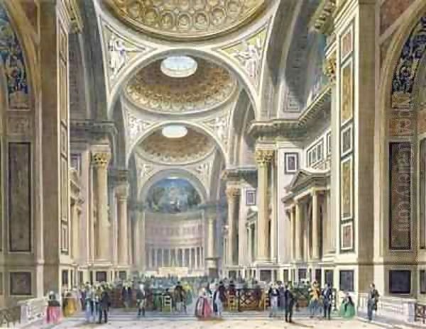 Interior of La Madeleine, Paris - view 1