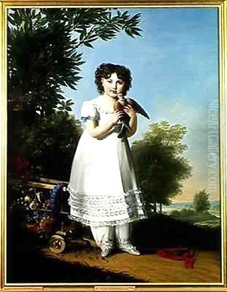 Portrait of Napoleone-Elisa Bacciochi (1806-69) Princess of Piombino - view 1