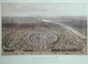 General View of The Universal Exhibition in Paris in 1867, taken from the Rapp Gate General View of The Universal Exhibition in Paris in 1867, taken from the Rapp Gate