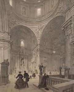 Chapel of St. Ignatius of Loyola, Chiesa del Gesu by Felix Benoist