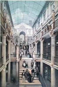 The Passage Pommeraye in Nantes