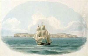 The Island of Alboran in the Mediterranean by William Bennett