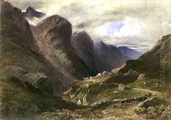 The Pass of Glencoe - view 1