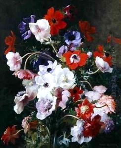 Still Life of Flowers by Jean Benner