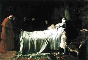 The Death of Don Alfonso XII (1857-85) (The Final Kiss)