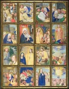 The Burial of Christ, from the 'Stein Quadriptych' by Simon Bening
