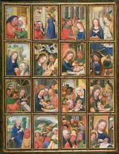 Life of the Virgin, from the 'Stein Quadriptych' by Simon Bening