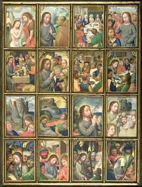 The Life of Christ, from the 'Stein Quadriptych' - view 1