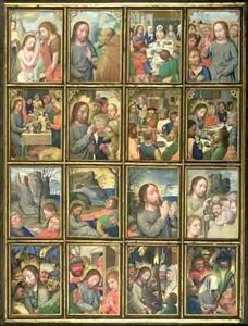 The Life of Christ, from the 'Stein Quadriptych' by Simon Bening