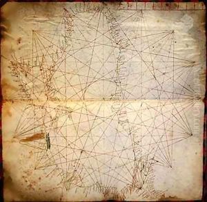 Map of the Black Sea by Grazioso Benincasa