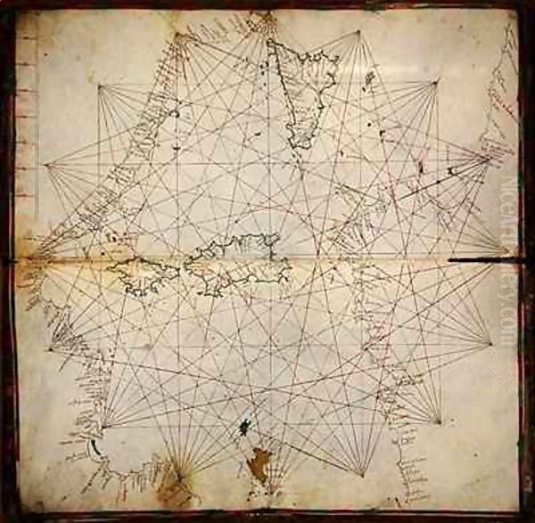 Map of the Central Mediterranean - view 1