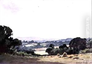 Sussex Weald by Ernest Benger or Berenger