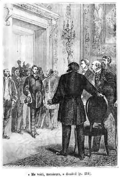 Phileas Fogg arriving - view 1