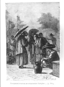 Passepartout Notices a Number of Natives by Hippolyte Leon Benett