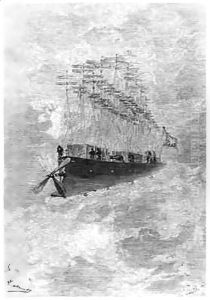 The Albatross by Hippolyte Leon Benett