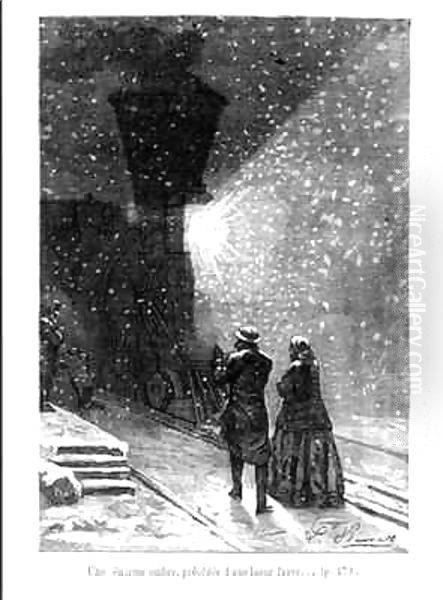 An Enormous Shadow, Preceded by a Bright Light - view 1