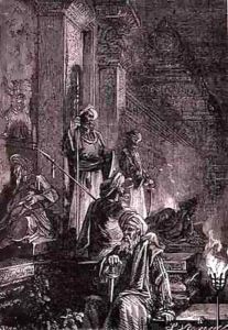 The Guards of the Rajahs, Lit by the Torches