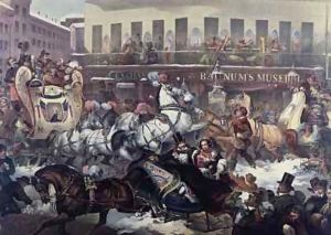 Sleighing in New York 1855