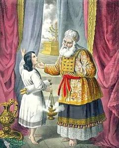 Eli Questioning Samuel Regarding the Vision by Siegfried Detler Bendixen