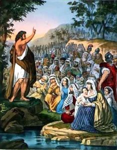John Preaching in the Wilderness by Siegfried Detler Bendixen