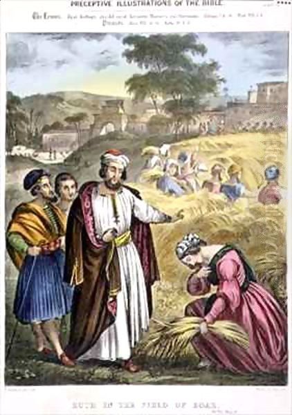 Ruth in the Field of Boaz - view 1