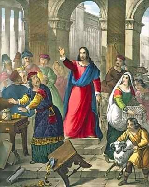Christ Cleanses the Temple - view 1