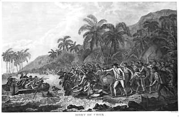 The Death of Captain James Cook (1728-79) - view 1