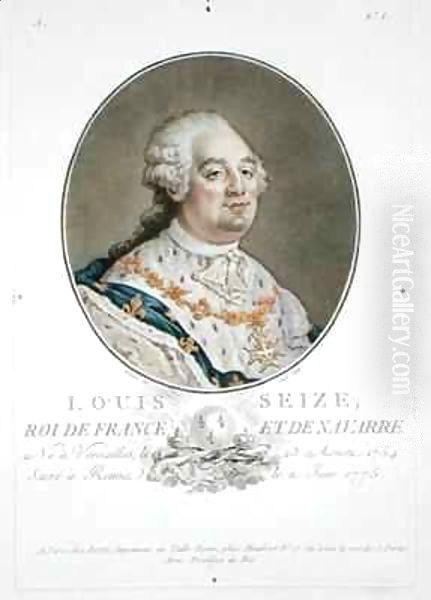 Portrait of Louis XVI (1754-93) - view 1