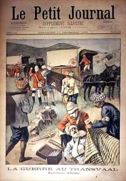 The War in the Transvaal Indian Ambulances - view 1