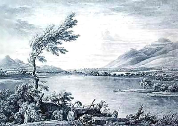 A View of Derwentwater from Vicars Island towards Skiddaw - view 1