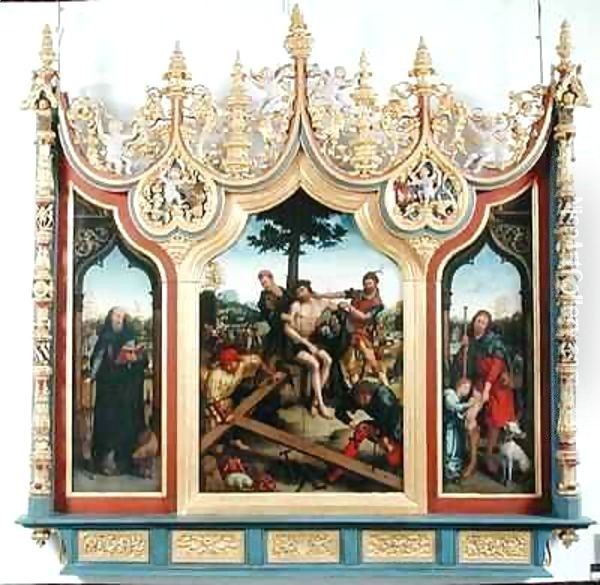 Triptych of Christ with the Executioners - view 1