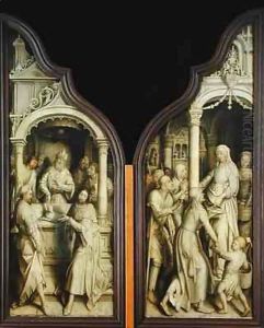 St. Joachim and St. Anne by Jean Bellegambe the Elder