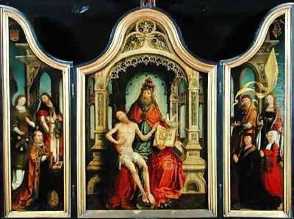 Triptych of the Trinity - view 1