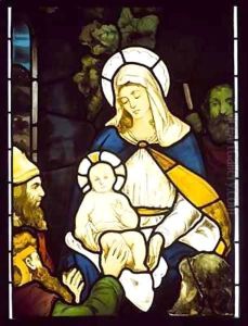 Nativity, possibly from Springburn Parish Church by Robert Anning Bell