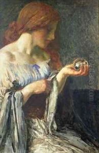 The Crystal Ball by Robert Anning Bell