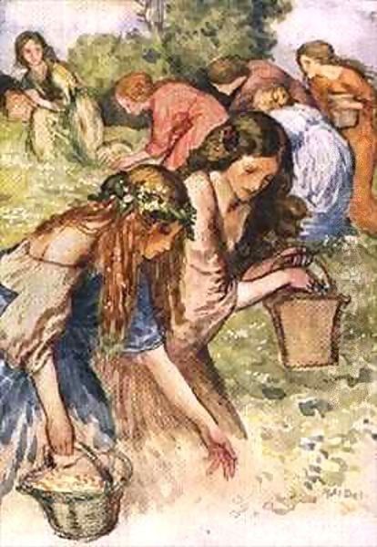 There is a meadow by the River's side, a flock of nymphs I chanced to espy - view 1