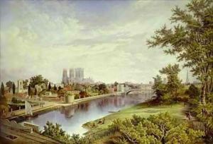 York from Scarborough Railway Bridge