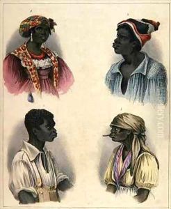 Creole Negroes by Isaac Mendes Belisario