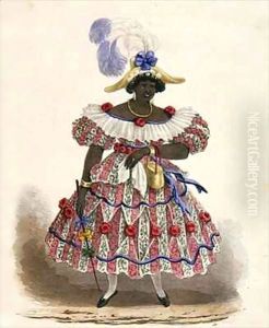 Queen or 'Maam' of the Set-Girls by Isaac Mendes Belisario
