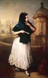 Portrait of a Contessa by Antonio Cabral Bejarano