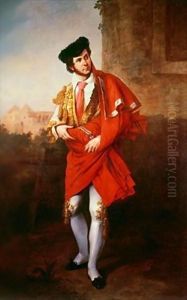 Portrait of a bullfighter by Antonio Cabral Bejarano