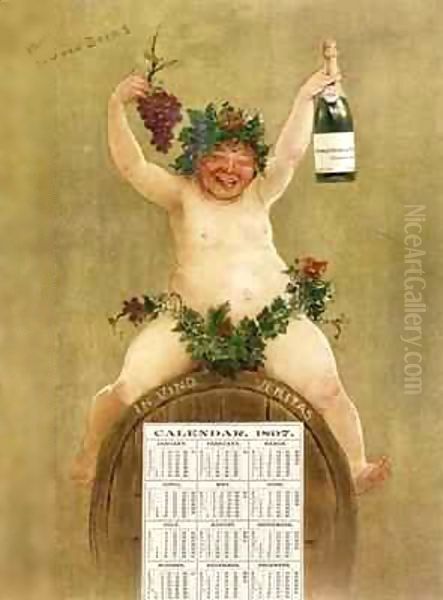 Promotional Calendar for Pfungst Freres Champagne - view 1